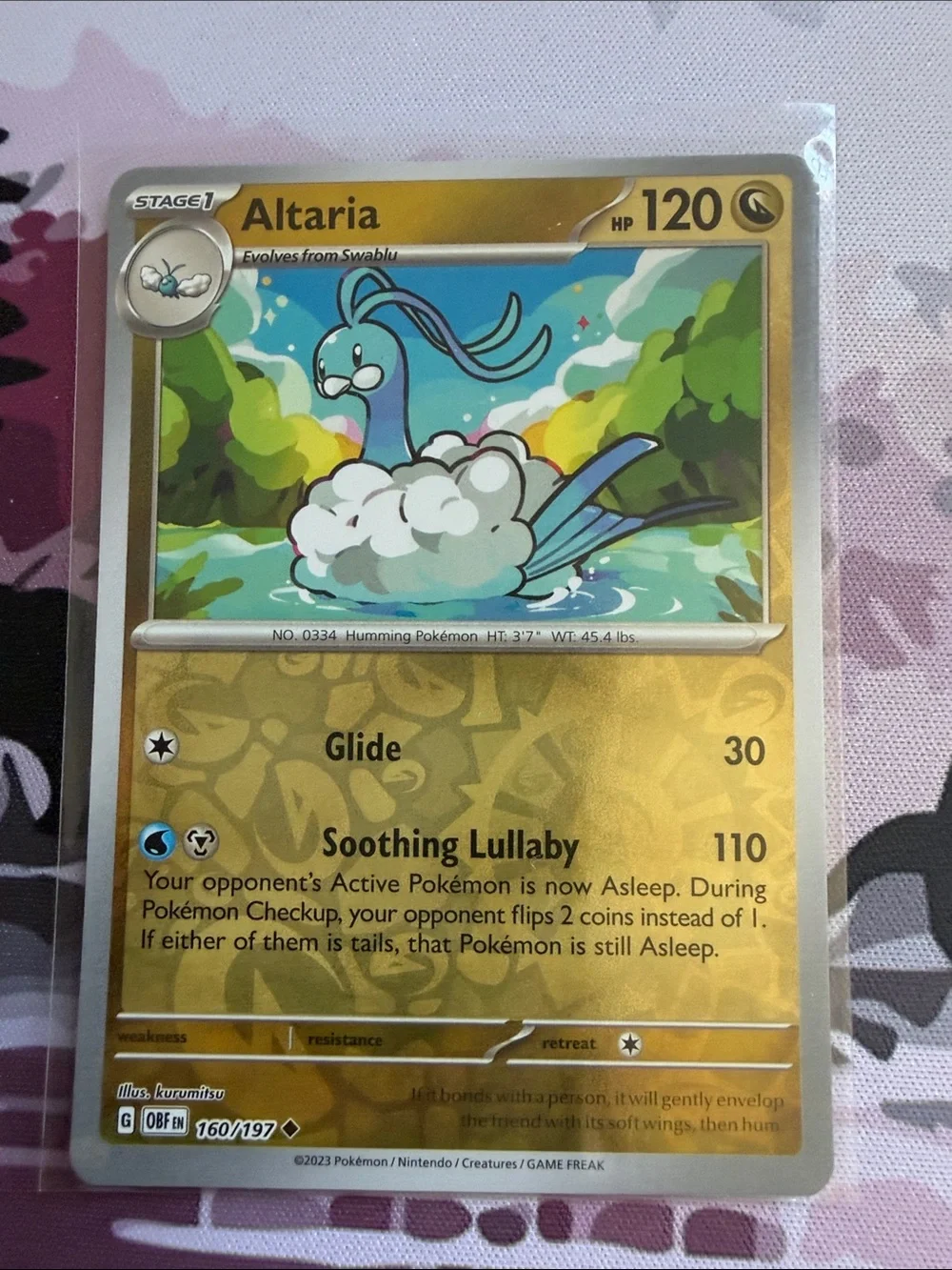 Swablu & Altaria Evolution Pokémon Card Lot | 4 Cards Reverse Holo ✨5/$25✨